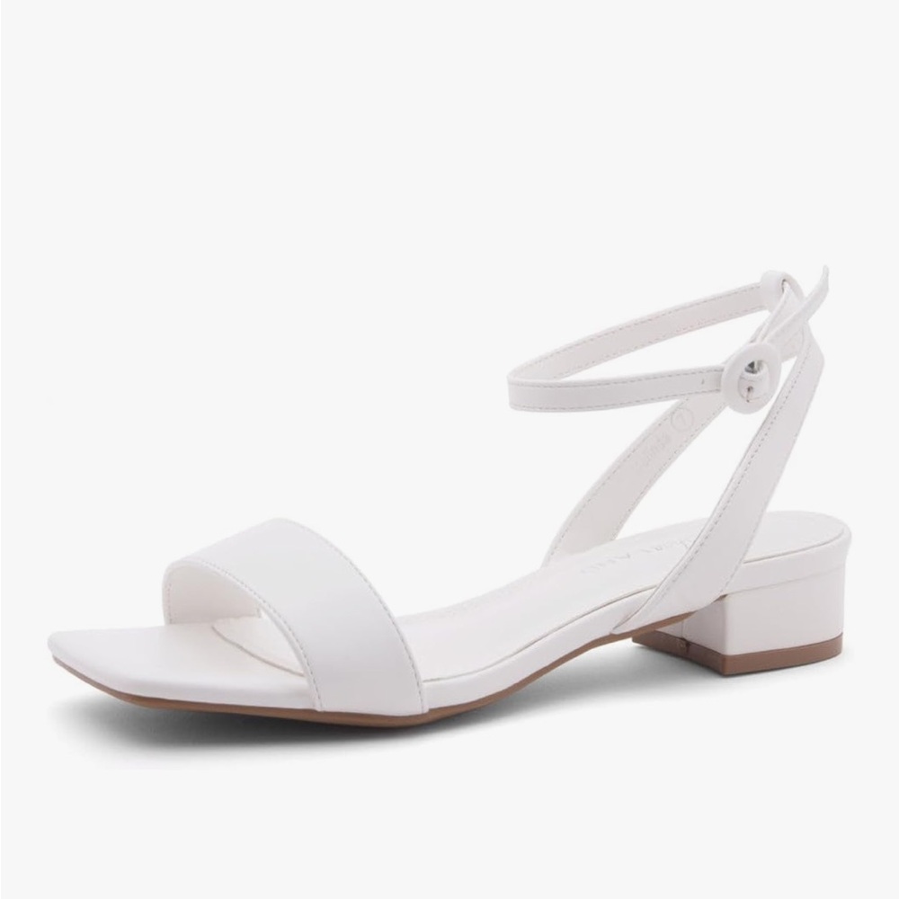 Elegant White Women's Sandals